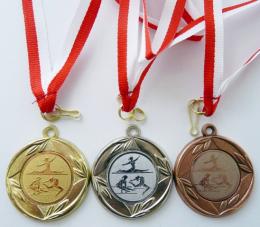 Sportovní gymnastika medaile - ŽENY - komplet D12C-SGŽ