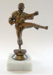 Karate figurka - MUŽ - bronz F10-800B
