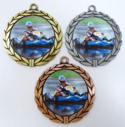 Motokáry medaile D8A-119