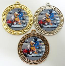 Motokáry medaile D9A-L120