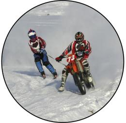 Motoskijöring MINI logo L1è.183