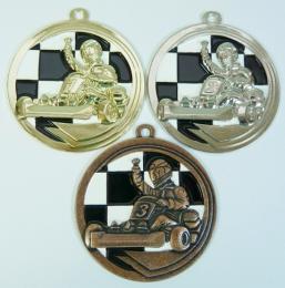 Motokáry medaile D39