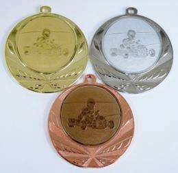 Motokáry medaile D114-119