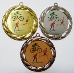 Zimní triatlon medaile D93-L53