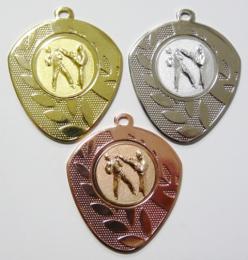 Karate medaile D107-A14