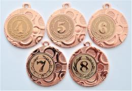 Medaile s poøadím DI4002-169-73