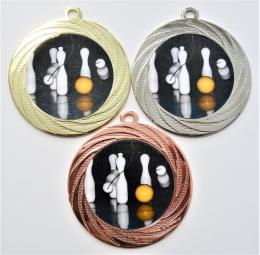 Kuželky medaile DI7001-L215