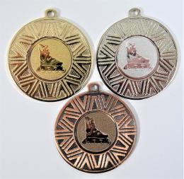 Koleèkové brusle medaile DI5007-149