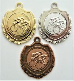 Cyklisti medaile D12A-A16 - zvětšit obrázek