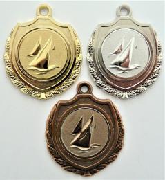 Jachting medaile D12A-A74 - zvětšit obrázek