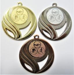 Triatlon medaile DI5006-74 - zvětšit obrázek