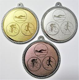 Triatlon medaile D75-74 - zvětšit obrázek