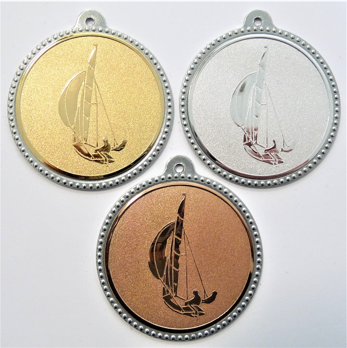 Jachting medaile D75-18 - zvìtšit obrázek