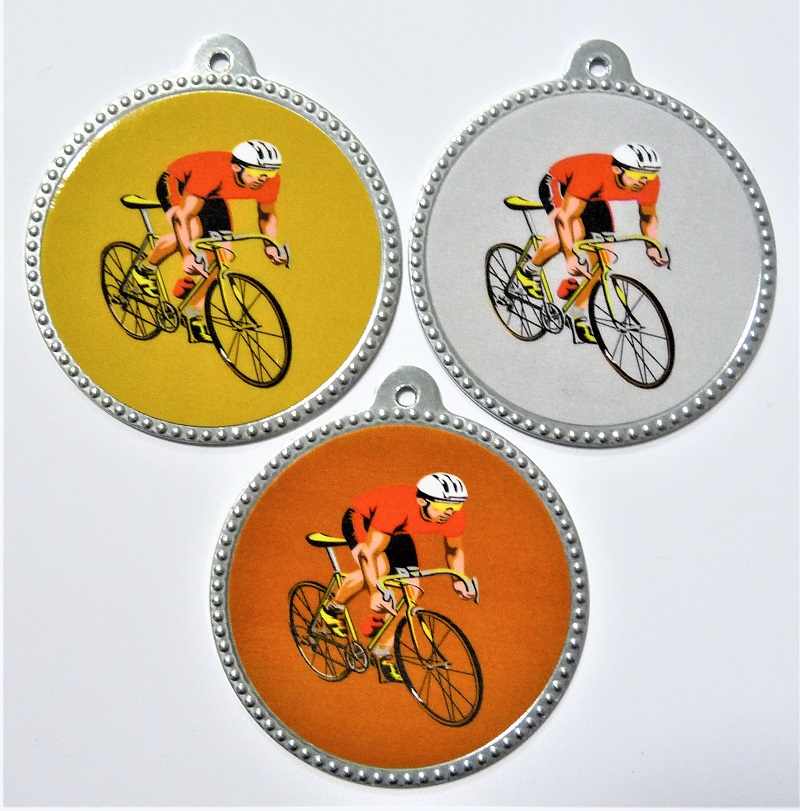 Cyklista medaile D75-L242 - zvìtšit obrázek