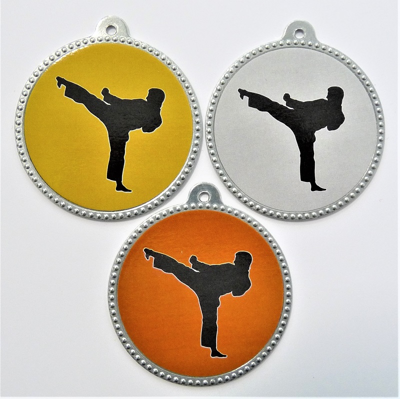 Karate medaile D75-L254 - zvìtšit obrázek