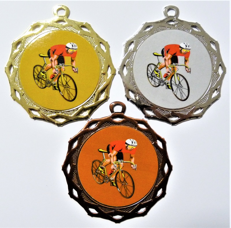 Cyklista medaile DI7003-L242 - zvìtšit obrázek