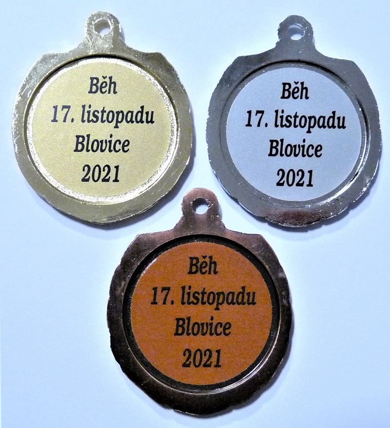 Bìžky medaile D12A-A46 - zvìtšit obrázek