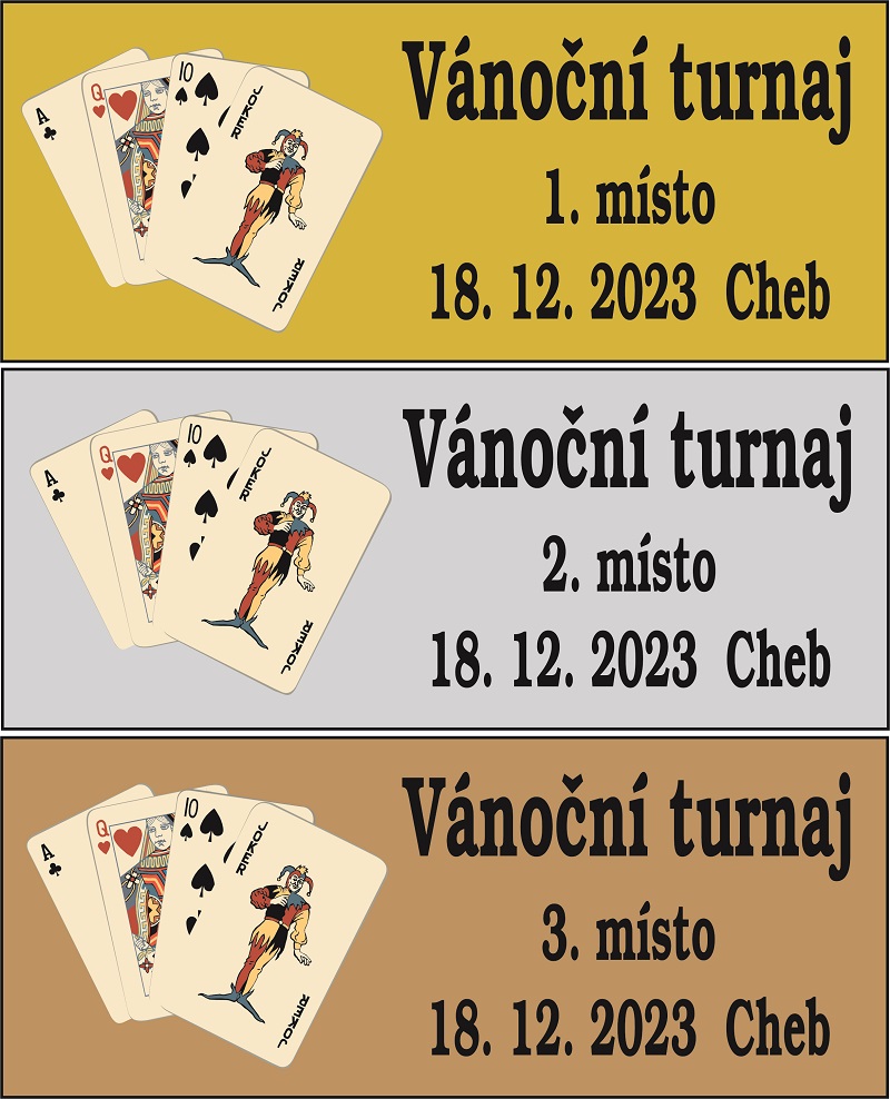 Karty poháry s logem 380-L243 - zvìtšit obrázek