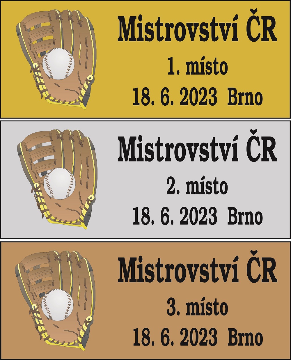 Baseball poháry s logem 380-L236 - zvìtšit obrázek
